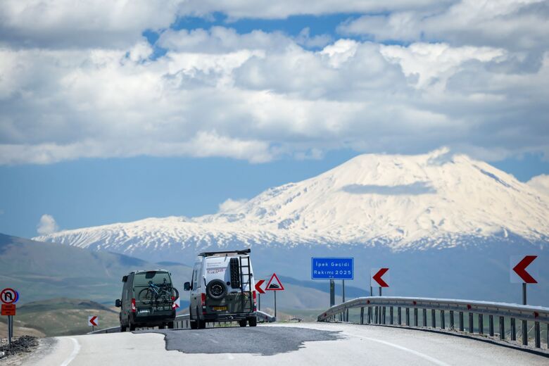 Mount Ararat Turkije, met Franse vrienden