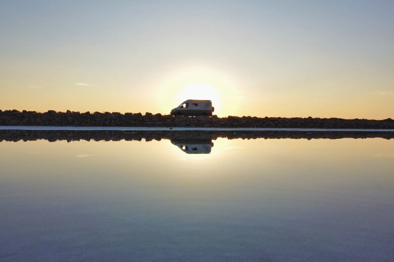 Tuz zoutmeer Turkije