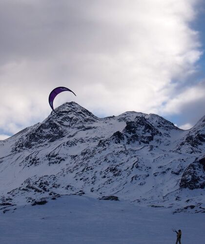 6. Snowkiting