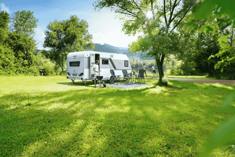 Knaus caravan